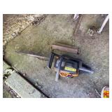 Poulan Pro Chainsaw & Cotton Scale