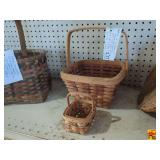 Vintage Set Of 2 Shades Of Autumn Baskets (H110)