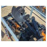 2025 Wolverine Skid Steer Auger Drive & Bit Attachment, Model ADB-13-1218R (Brand New)