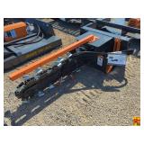2025 Wolverine Skid Steer Trencher Attachment, Model TCR-12-48H (Brand New)