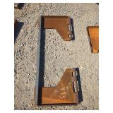 2025 Wolverine ECOTRIC 3/8" Thick Quick Tach Cut Out Mount Plate, Model QMP1-16-10T (Brand New)