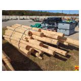 Bundle Of Wood Posts