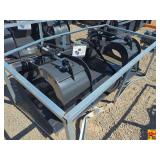 2025 Wolverine Skid Steer Grapple Bucket Attachment, Model GB-11-72W (Brand New)