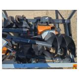 2025 Wolverine Skid Steer Auger Drive & Bit Attachment, Model ADB-13-1218R (Brand New)
