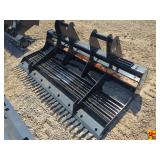 2025 Wolverine Skid Steer Land Leveler Attachment, Model LL-12-78W (Brand New)