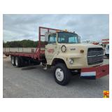 1994 Ford L8000 Truck With Conveyor System, diesel; 93,353 Miles; VIN 1FDYY82A9KVA61073