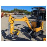 ZjG-12 Mini Excavator; 2025 Model; SN ZJ20250625-39 (Brand New)