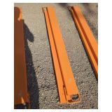 2025 Wolverine Skid Steer Pallet Forks Extensions, Model EX-66-78L (Brand New)