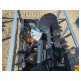 2025 Wolverine Skid Steer Auger Drive & Bit Attachment, Model ADB-13-1218R (Brand New)