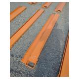 2025 Wolverine Skid Steer Pallet Forks Extensions, Model EX-66-78L (Brand New)