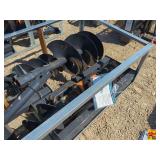 2025 Wolverine Skid Steer Auger Drive & Bit Attachment, Model ADB-13-1218R (Brand New)