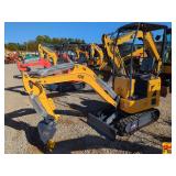 ZjG-12 Mini Excavator; 2025 Model; SN ZJ20250625-06 (Brand New)