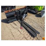 2025 Wolverine Pallet Fork Hydraulic Adjustable Fork; Model PFA-11-3300G (Brand New)