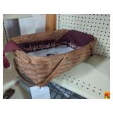 Vintage Large Longaberger “Gathering” Basket (H100)