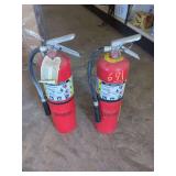 (2) Fire Extinguishers (good)