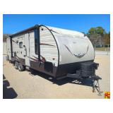 2016 Grey Wolf Limited Camper by Forest River, Wildwood EVO Series; VIN 4X4TCKY21GK036276 - Rebuilt Salvage Title