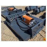 2025 Wolverine Skid Steer Brush Cutter Attachment, Model BC-13-72W (Brand New)
