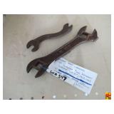 (2) Vintage Farm Wrenches