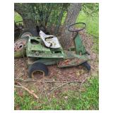 Vintage John Deere 57 Riding Lawn Mower
