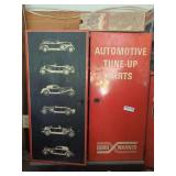 Automotive Tune-Up Parts Storage Cabinet