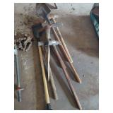 Shovels, Pickax, Sledge Hammers
