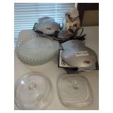 2 Sandwich Makers, Glassware