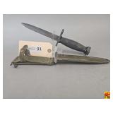 US M8A1 Bayonet and Scabbard