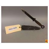 O M G B Japan Throwing Knife with Sheath