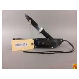 Columbia USA Stainless Steel Survival Knife with Sheath