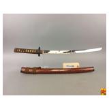 Japanese Tanto Sword with Scabbard