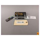 Case XX Black Synthetic Rough Jig Small Congress 6468 SS Pocket Knife with Box