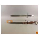 Argentine Mauser Model 1909 Bayonet with Scabbard