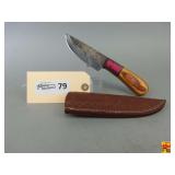 Handcrafted Fixed Blade Knife with Sheath