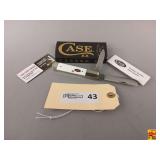 Case XX USA 62005RAZ SS SparXX White Synthetic Standard Jig Razor Knife with Box