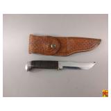 Case XX USA Fixed Blade Knife with Sheath