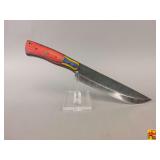 Handmade File Knife with Unique Handle