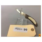 Decorative Stainless Steel Folding Pocket Knife