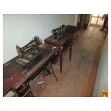 (2) Vintage Sewing Machines In Cases