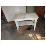 White Wood Table