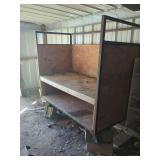 Rolling Storage Cart with Shelves