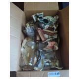 Glass Canister, Glasses, Pottery, Candlestick Holders