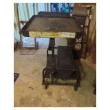 Snap On Equipment Cart with Tray Top and Step