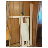 White Wooden Bed Frame