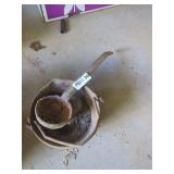 Cast Iron Ladle and Pot