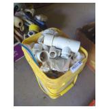 Bucket of PVC Fittings