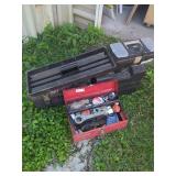 Toolboxes with Plumbing Supplies