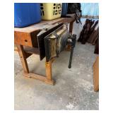 Woodworking Table with Vise