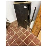 Old Metal Cabinet With Saw Blades