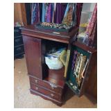 Jewelry Cabinet & Contents