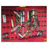 Assortment of Pocket Knives